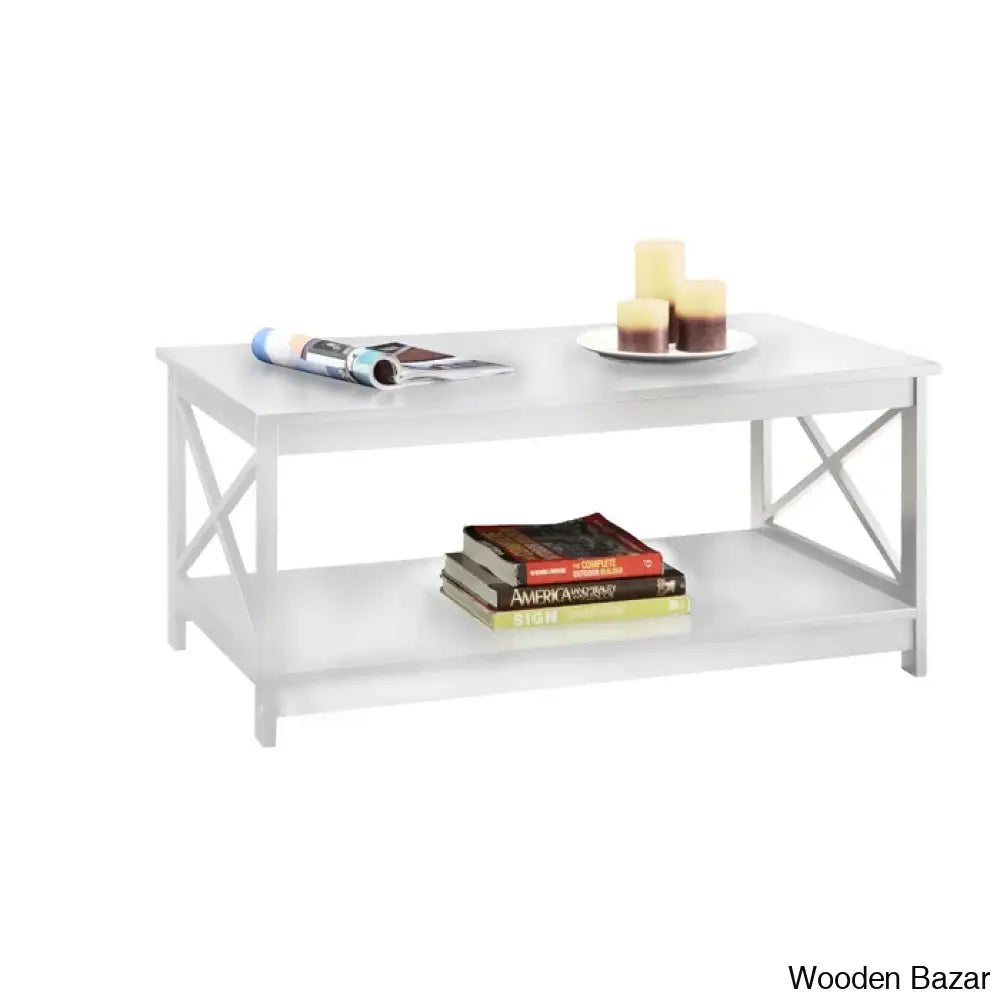 Darieky 4 Legs Coffee And Center Table With Storage