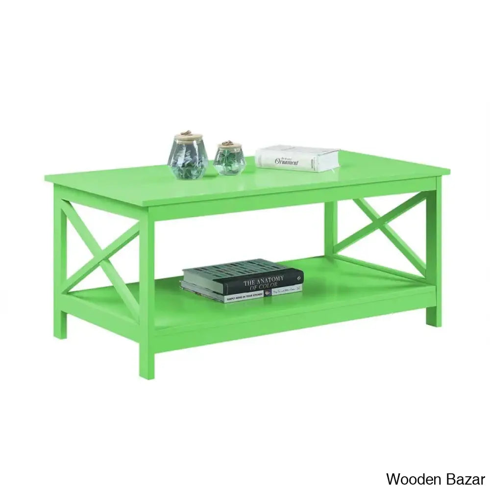 Darieky 4 Legs Coffee And Center Table With Storage