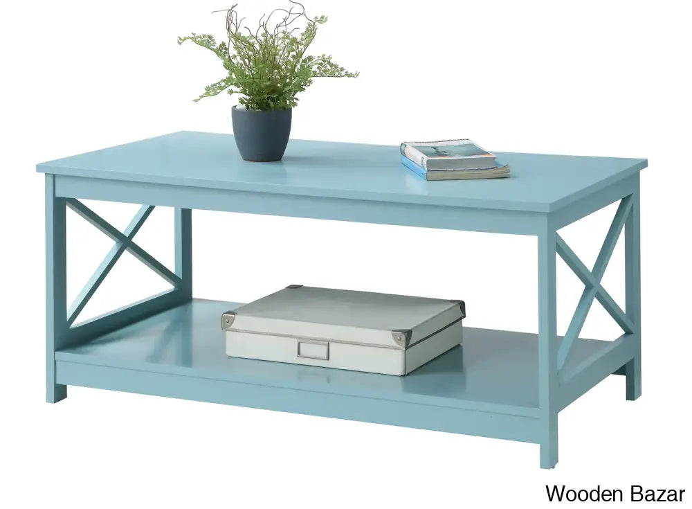 Darieky 4 Legs Coffee And Center Table With Storage