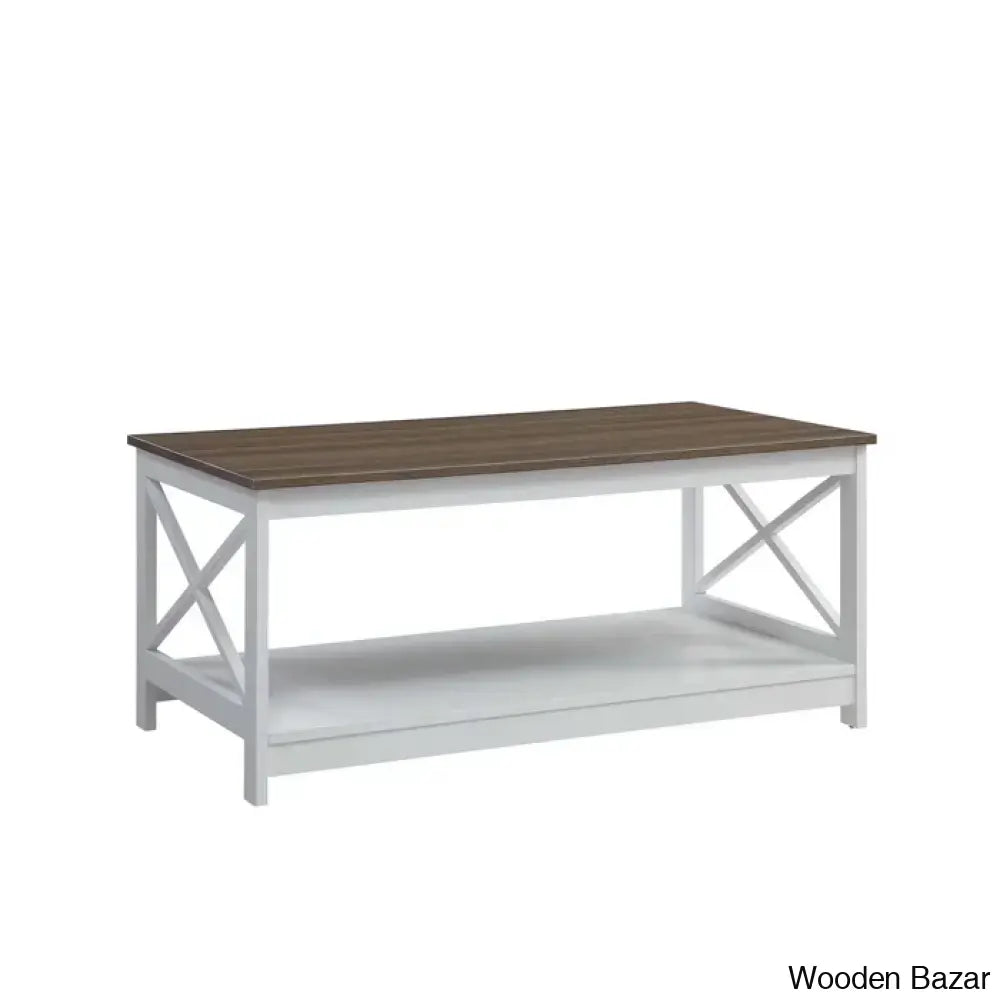 Darieky 4 Legs Coffee And Center Table With Storage