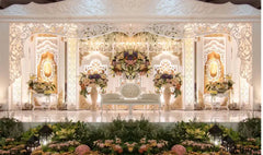 Dawson Stylish Handmade Fiberglass Wedding Stage - Wooden Bazar