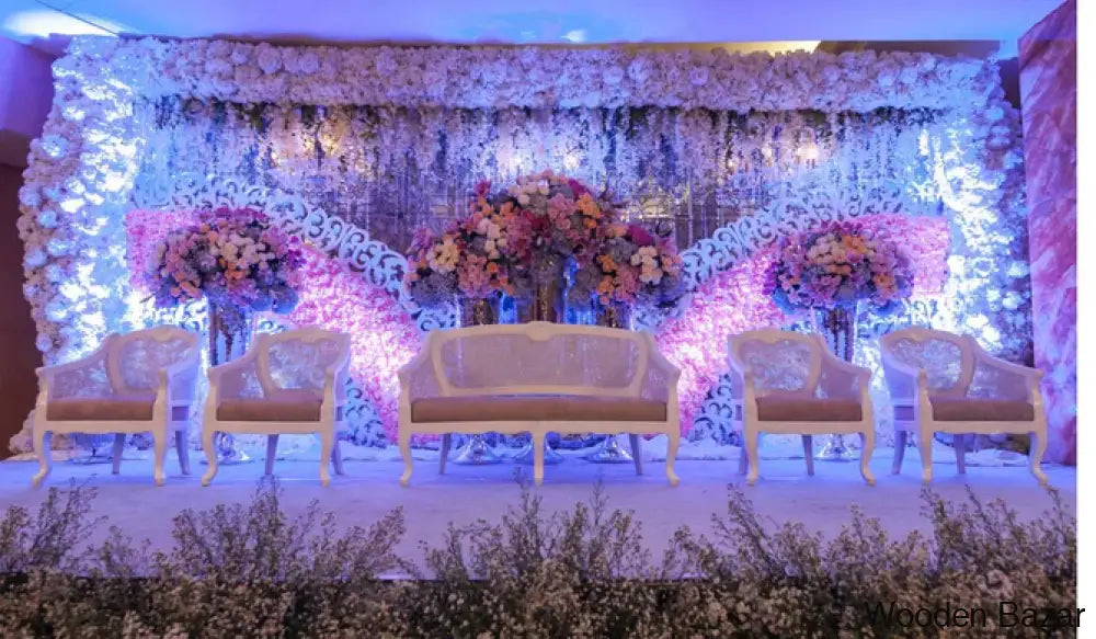 Deandre Beautiful Handmade Fiberglass Wedding Stage - Wooden Bazar