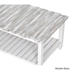 Decastron Solid Wood Coffee And Center Table