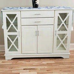 2 Drawer Sideboard – Stylish Wooden Storage Cabinet for Dining Room