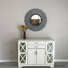 2 Drawer Sideboard – Stylish Wooden Storage Cabinet for Dining Room