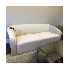 Yara Pleated Velvet Sofa