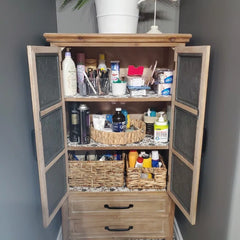 Angela Accent Cabinet - Wooden Bazar