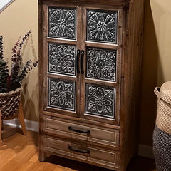 Angela Accent Cabinet - Wooden Bazar