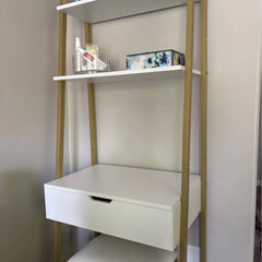 Talaya Vanity Bookshelf & Racks & Stool
