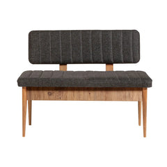 Nency Upholstered Bench - Wooden Bazar