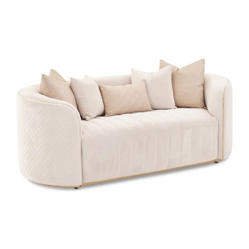 Arianaz 7 - Piece Velvet Living Room Set Luxury Sofa Set