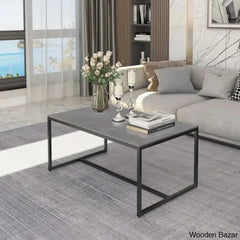 Deiviony Stone Top Coffee And Center Table