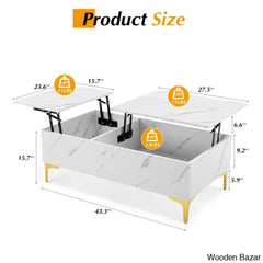 Dekeyzern Coffee And Center Table