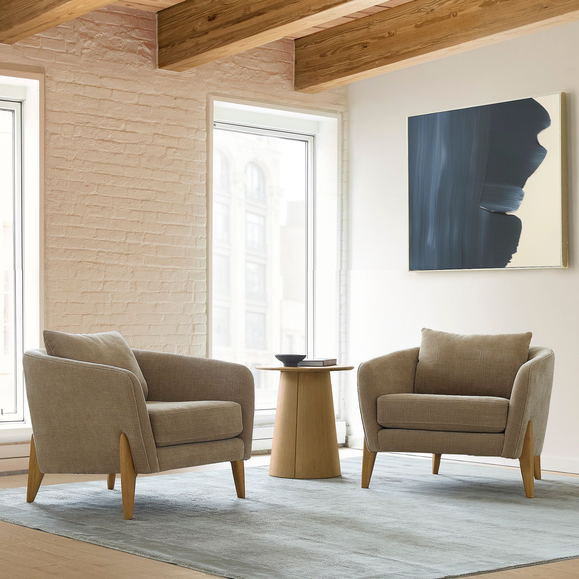 Yunuversa Lounge chair - Wooden bazar