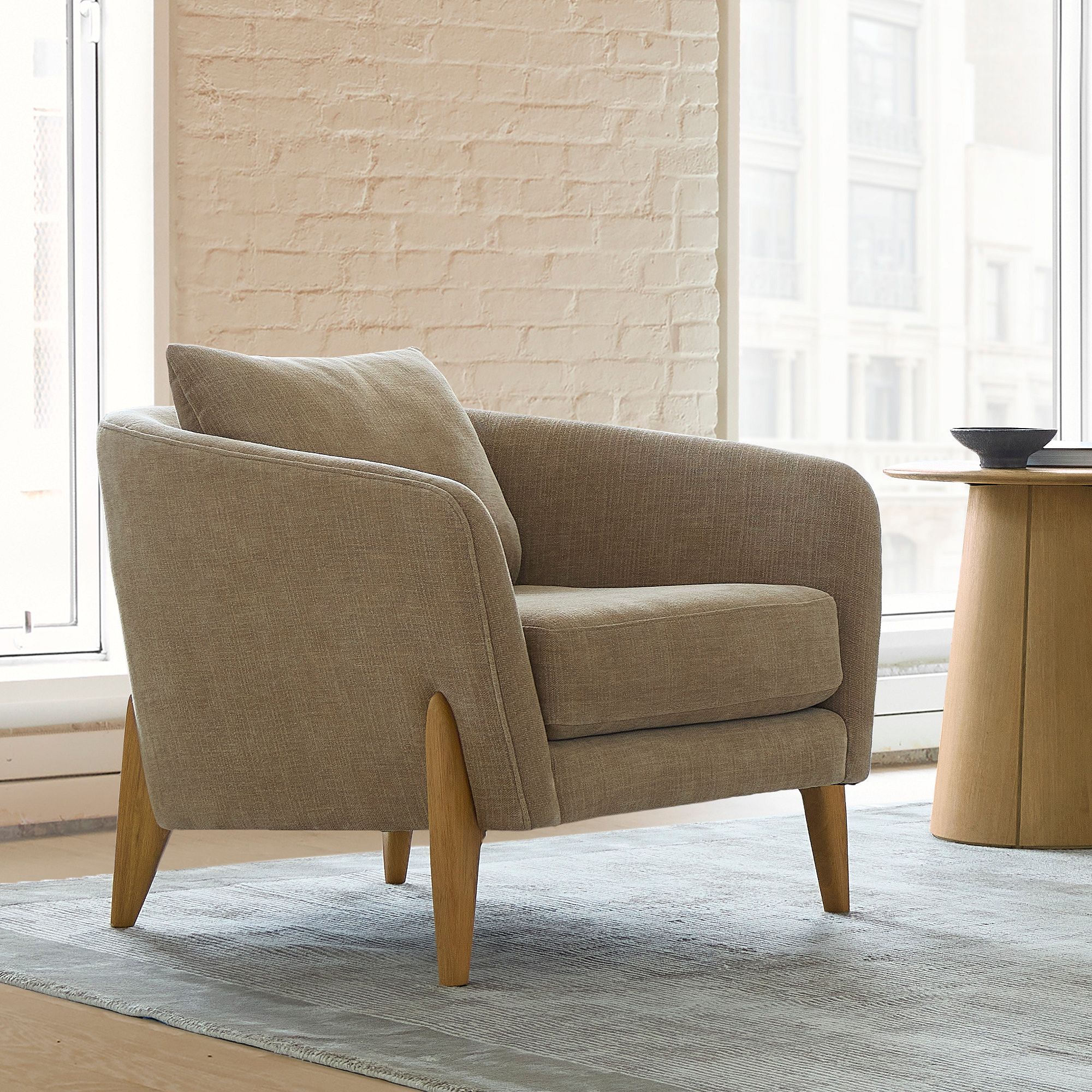 Yunuversa Lounge chair - Wooden bazar