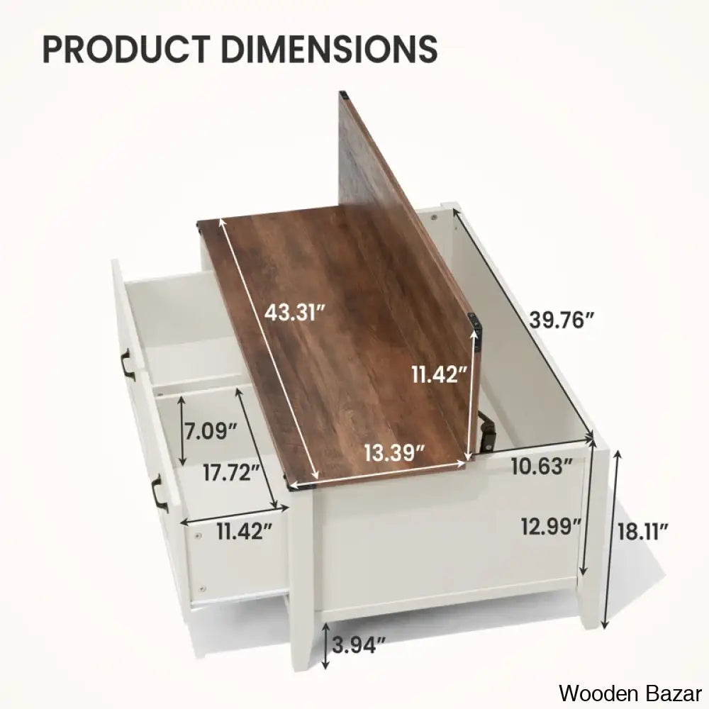 Demeniuko Coffee And Center Table