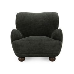 Wippie Upholstered Lounge Chair - Wooden bazar