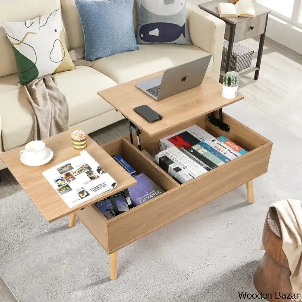 Desaric Lift Top Coffee And Center Table With Storage