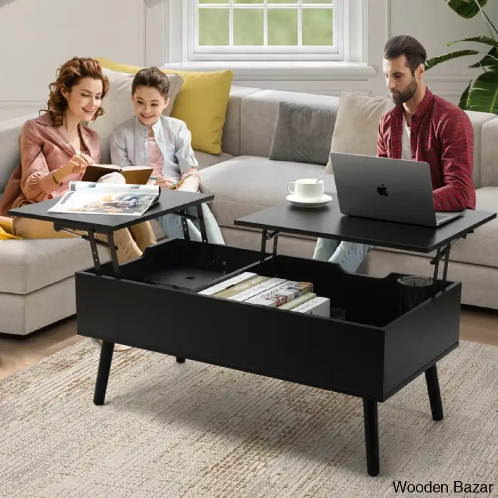 Desaric Lift Top Coffee And Center Table With Storage