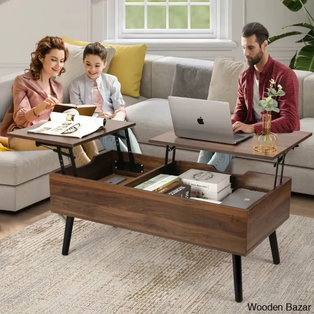 Desaric Lift Top Coffee And Center Table With Storage