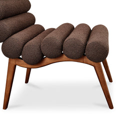 Ringaard Upholstered Accent Chair - Wooden Bazar