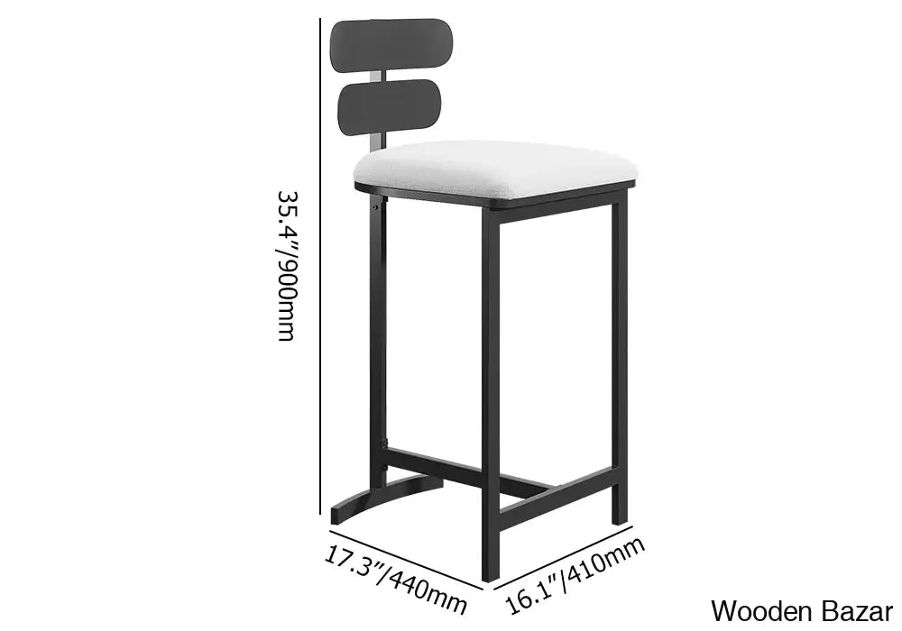 Devona 6-Seater Teak Patio Bar Dining Set With Rectangle Table -