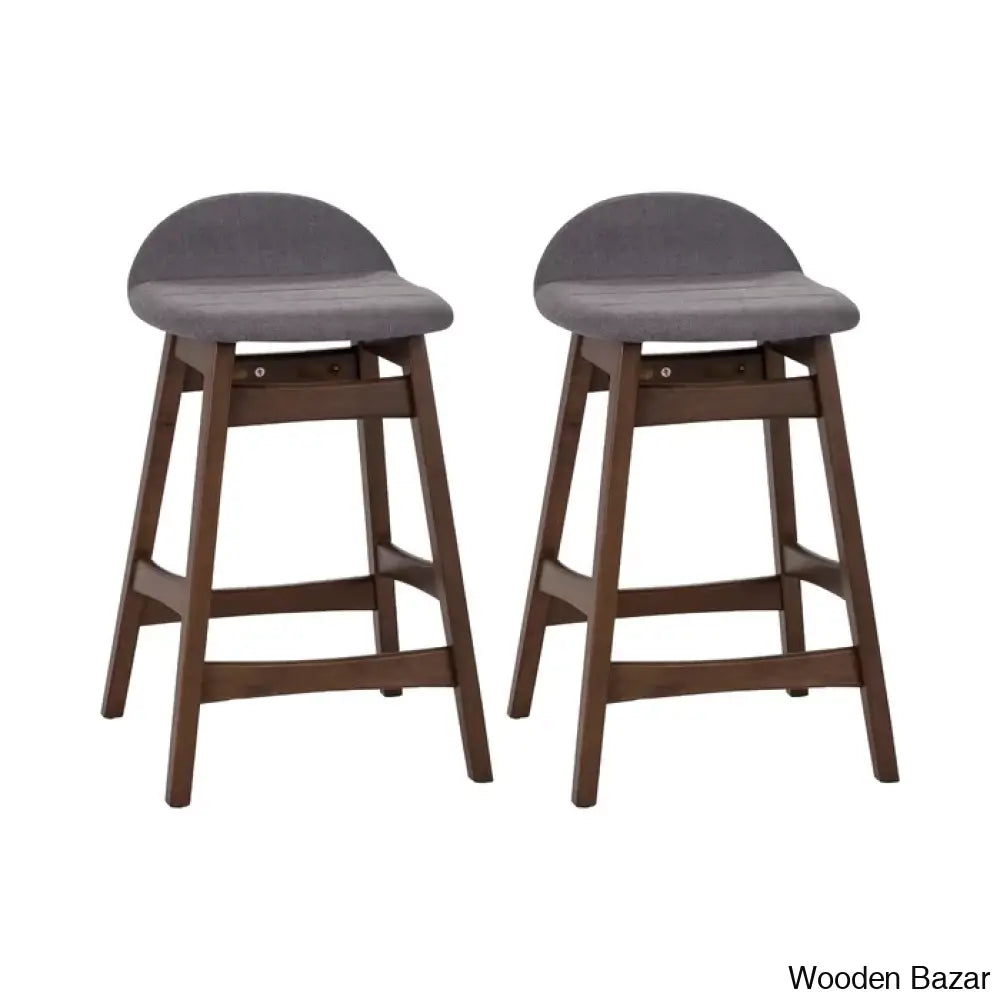 Didmartone Swivel Counter And Bar Stool (Set Of 2)