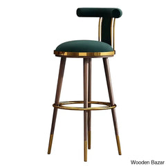 Dmitriyx Upholstered 29.53’’ Counter Stool With Metal Frame 1 Piece