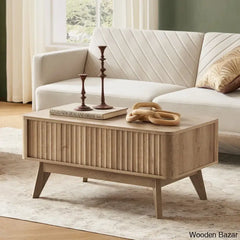 Dorcus Modern Coffee Table And Center Table - Wooden Bazar