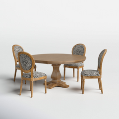 Callington 4-Piece Round Extendable Dining Set