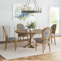 Callington 4-Piece Round Extendable Dining Set