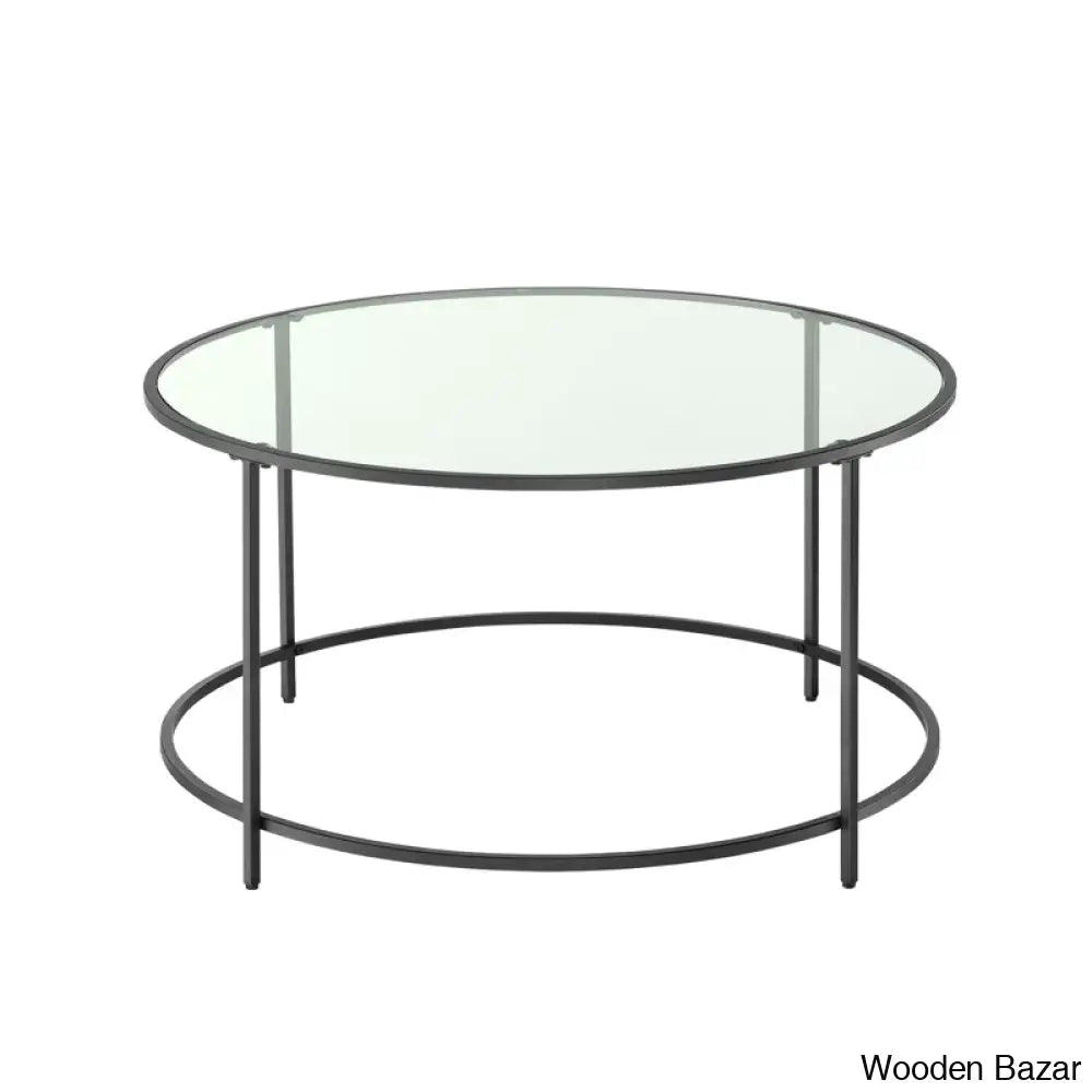 Doyntone Glass Top Coffee And Center Table