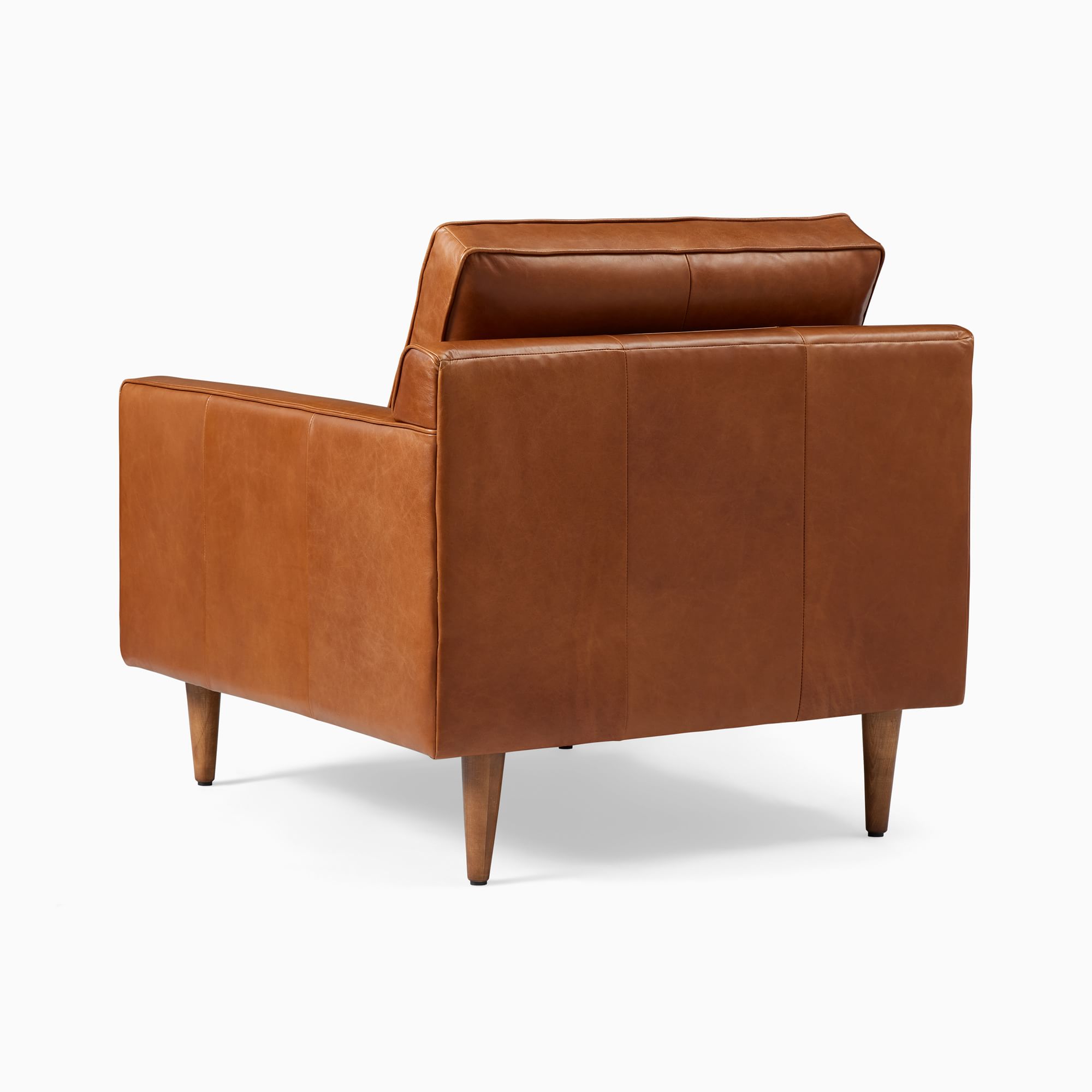 Eiaon Leather Chair - Wooden Bazar