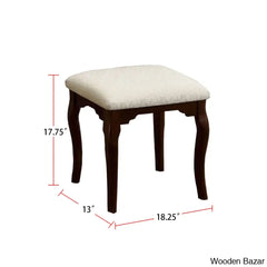 Drake Vanity Dressing Table With Mirror And Stool