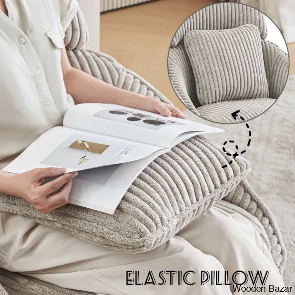 Drony Best Swivel Accent Chair With Pillow Comfy Lounge