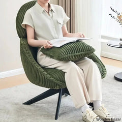 Drony Best Swivel Accent Chair With Pillow Comfy Lounge