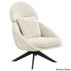 Drony Best Swivel Accent Chair With Pillow Comfy Lounge