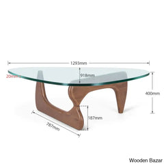 Drossett Glass Top Coffee And Center Table