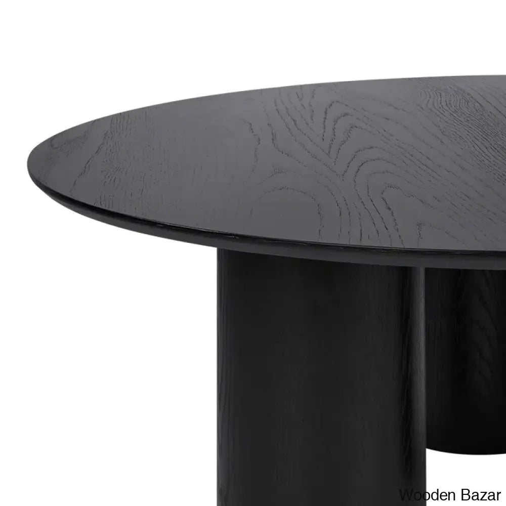 Drum Architectural Design 3 Legs Round Coffee And Center Table