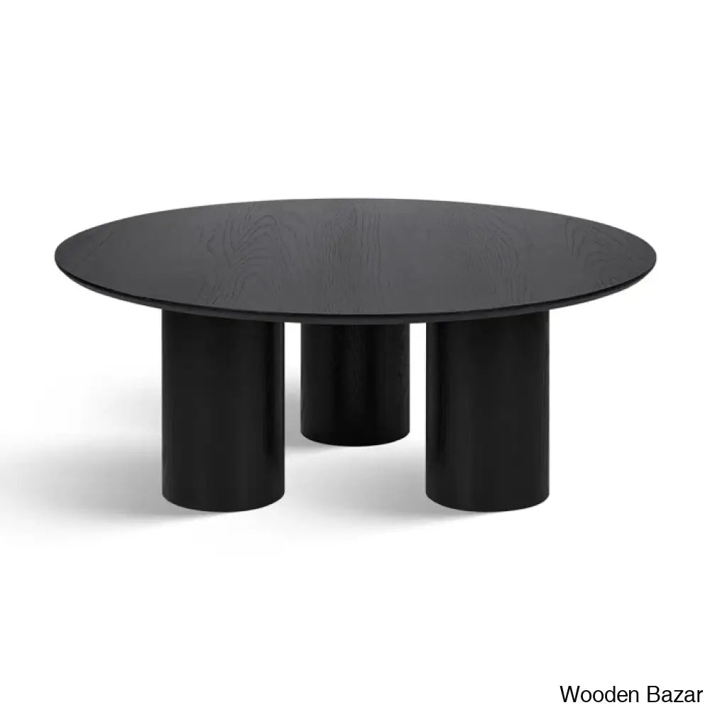 Drum Architectural Design 3 Legs Round Coffee And Center Table