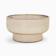 Kujala Drum Storage Coffee Table - Wooden Bazar