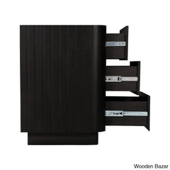 Dunley Beautifully Crafted 3-Drawer Chest Modern Storage Solution With Timeless Design