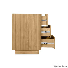 Dunley Beautifully Crafted 3-Drawer Chest Modern Storage Solution With Timeless Design