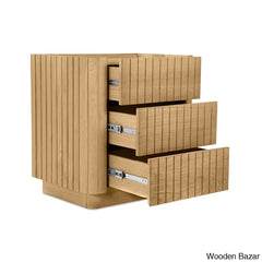 Dunley Beautifully Crafted 3-Drawer Chest Modern Storage Solution With Timeless Design