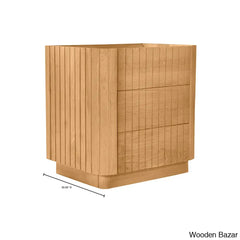 Dunley Beautifully Crafted 3-Drawer Chest Modern Storage Solution With Timeless Design