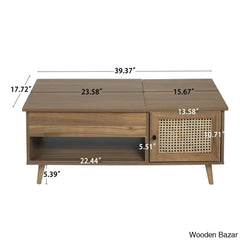 Dyania Lift Top Coffee And Center Table With Storage