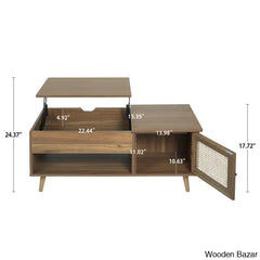 Dyania Lift Top Coffee And Center Table With Storage