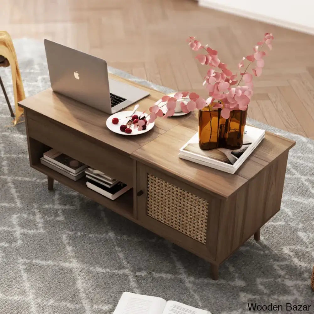 Dyania Lift Top Coffee And Center Table With Storage