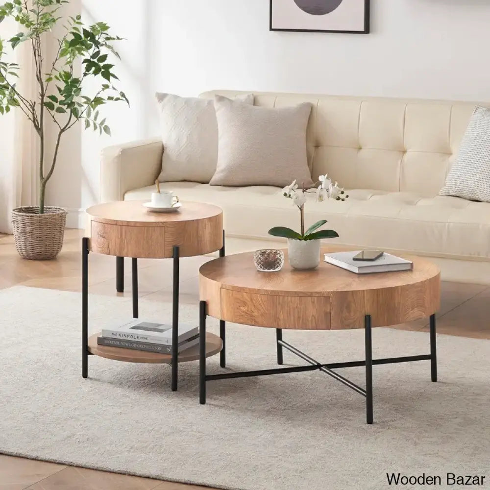 Dyllan Coffee Table And Center Table