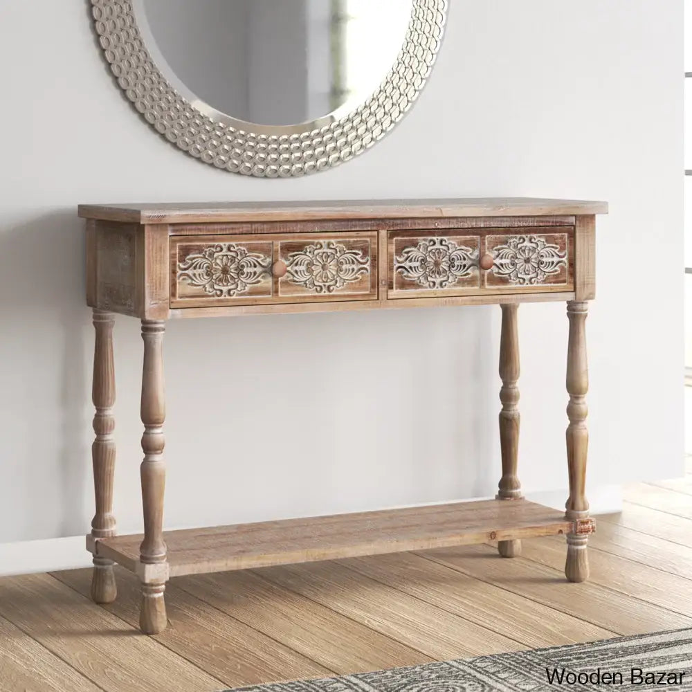 Side End Tables for Living Room - Console Table